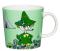 Moomin mug 300ml Snufkin green