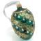 Holiday Heirlooms Green & Gold Oval Ornament