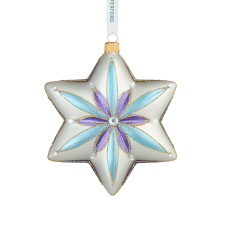 Holiday Heirlooms Star Ornament Silver