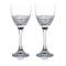 Rogaska Diamond Platinum goblet Set of 2