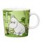 Moomin mug 300ml Moomintroll grass-green