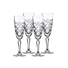 Stuart Crystal Flute Set of 4