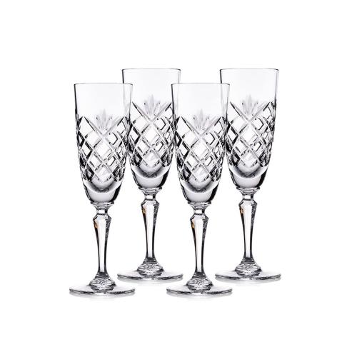 Stuart Crystal Flute Set of 4
