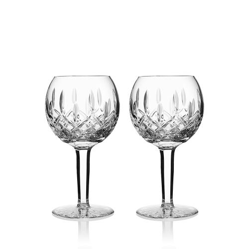 Lismore Balloon Wine 350ml 11.5floz,Set of 2
