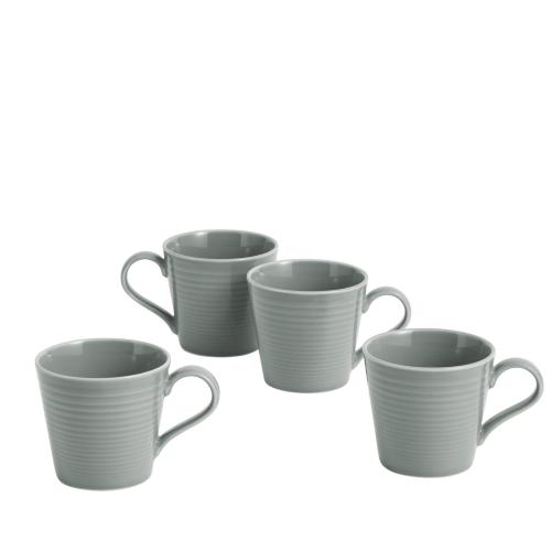 Gordon Ramsay Maze Dark Grey Mug set of 4