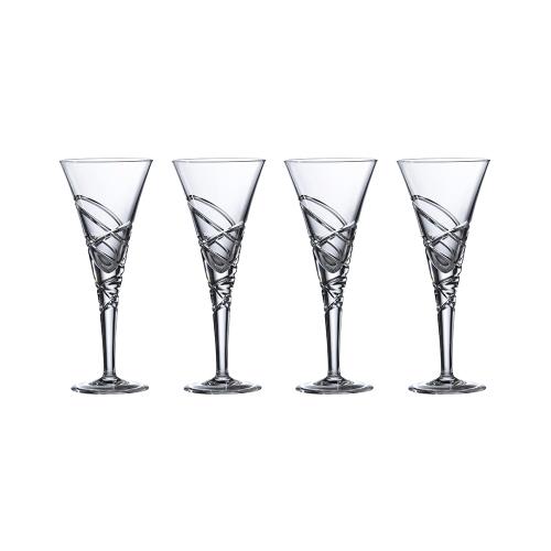Saturn Nouveau Crystal Wine Set Of 4