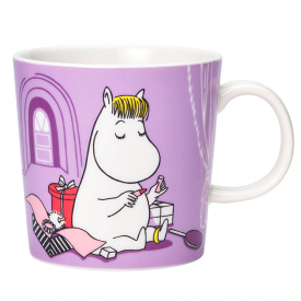 Moomin mug 300ml Snorkmaiden lila