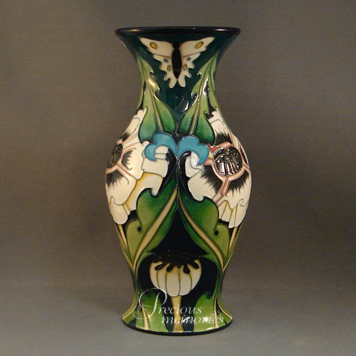 DP Study in  White Vase 226/7 Moorcroft LE 25