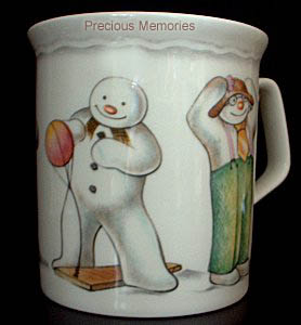 Mug Playful Snowman Beaker Disc Royal Doulton