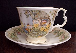Teacup & Saucer 1996 Brambly Hedge Royal Doulton 