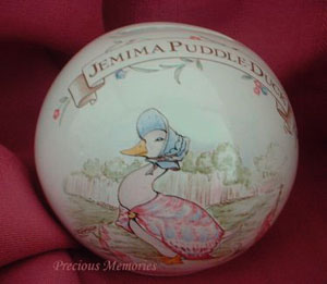 Money Ball Jemima Puddle Duck Beatrix Potter Royal Doulton