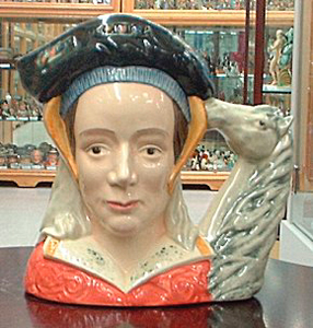 Anne of Cleves, D 6853, $70.00, EARS UP var 1 Lg Jug Royal D