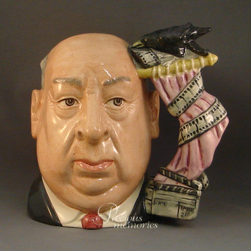 Alfred Hitchcock, D 6897, $995.00 Pink Handle Royal Doulton