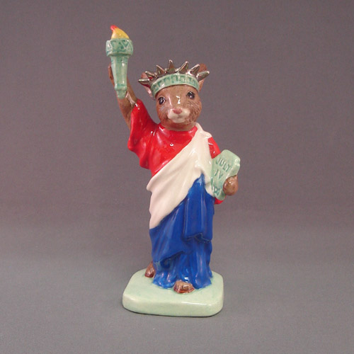 Statue Of Liberty, DB 198, Bunnykins LE Royal Doulton