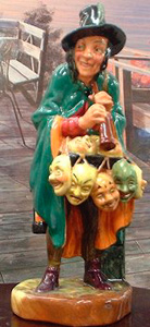 The Mask Seller, HN 2103, $149.00, Royal Doulton