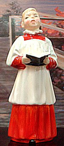 * Choir Boy, HN 2141, $99.00,  red/wh,  Royal Doulton, UK