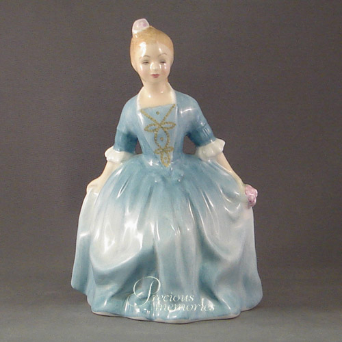 * Child From Wm'burg, HN 2154, $59.00, blue, Royal Doulton, 