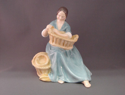 Basket Weaver, HN 2245,  $225.00, Royal Doulton  UK