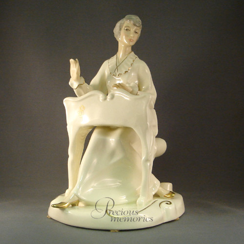 * Musicale, HN 2756, $139.00, Ivory/gold Enchantment series