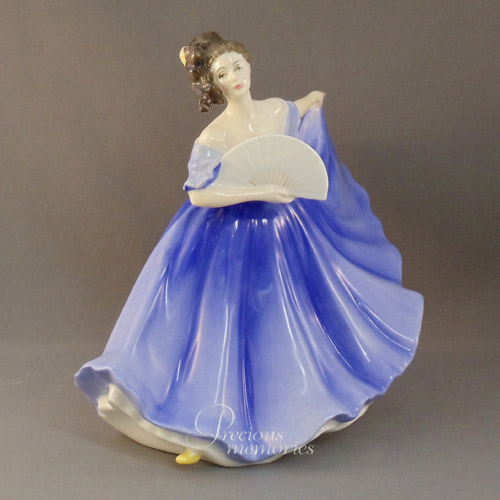 * Elaine, HN 2791, $129.00,  blue, Royal Doulton, UK