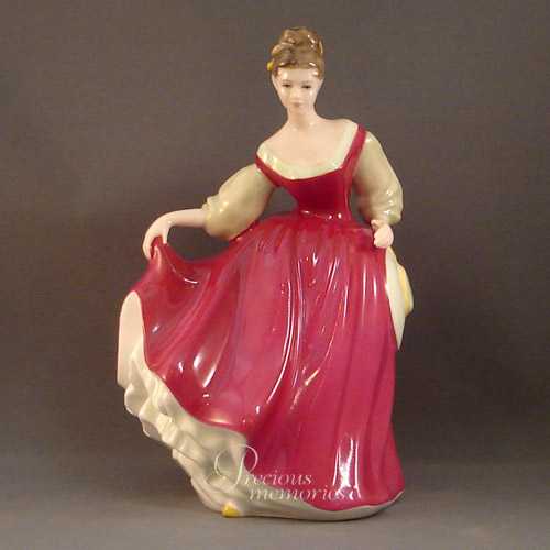 * Fair Lady, HN 2832, $99.00, red/gr, Royal Doulton, UK