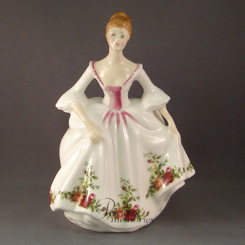 * Country Rose, HN 3221, $165.00,  Royal Doulton, UK