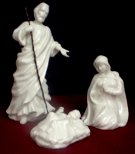 * Nativity Set, 3 Pc White 3437 3438 3484, $89,00.