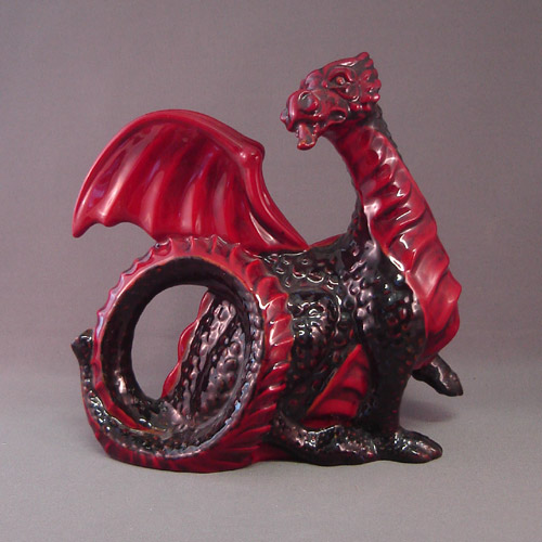 Dragon, HN 3552, $295.00, Flambe RDICC,  Royal Doulton, UK