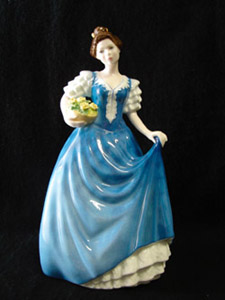 * Helen, HN 3601, $179.00, Blue, Royal Doulton