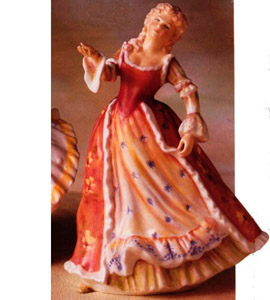 * Caroline, HN 3694,  $165.00,  Royal Doulton