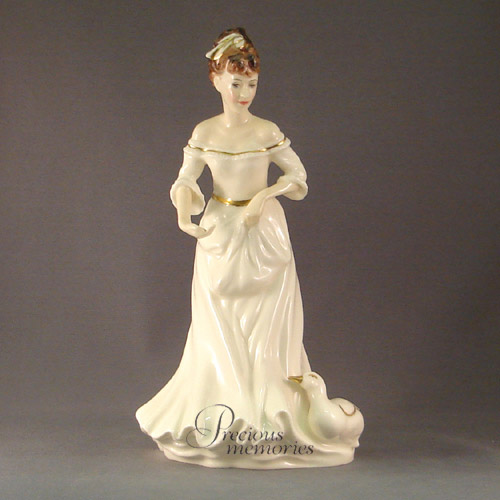 * Country Girl, HN 3856, $125.00, Ivory /gold,