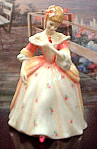 * Christine, HN 3905, $145.00,  Royal Doulton tribute to Peg