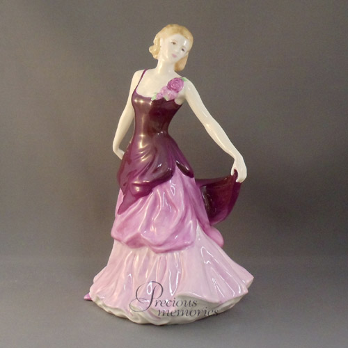 * Eleanor, HN 4624, $179.00, pink/purple Royal Doulton