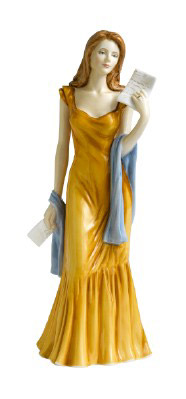 * First (1st) Anniversary, HN 5149, $125.00, gold dress,